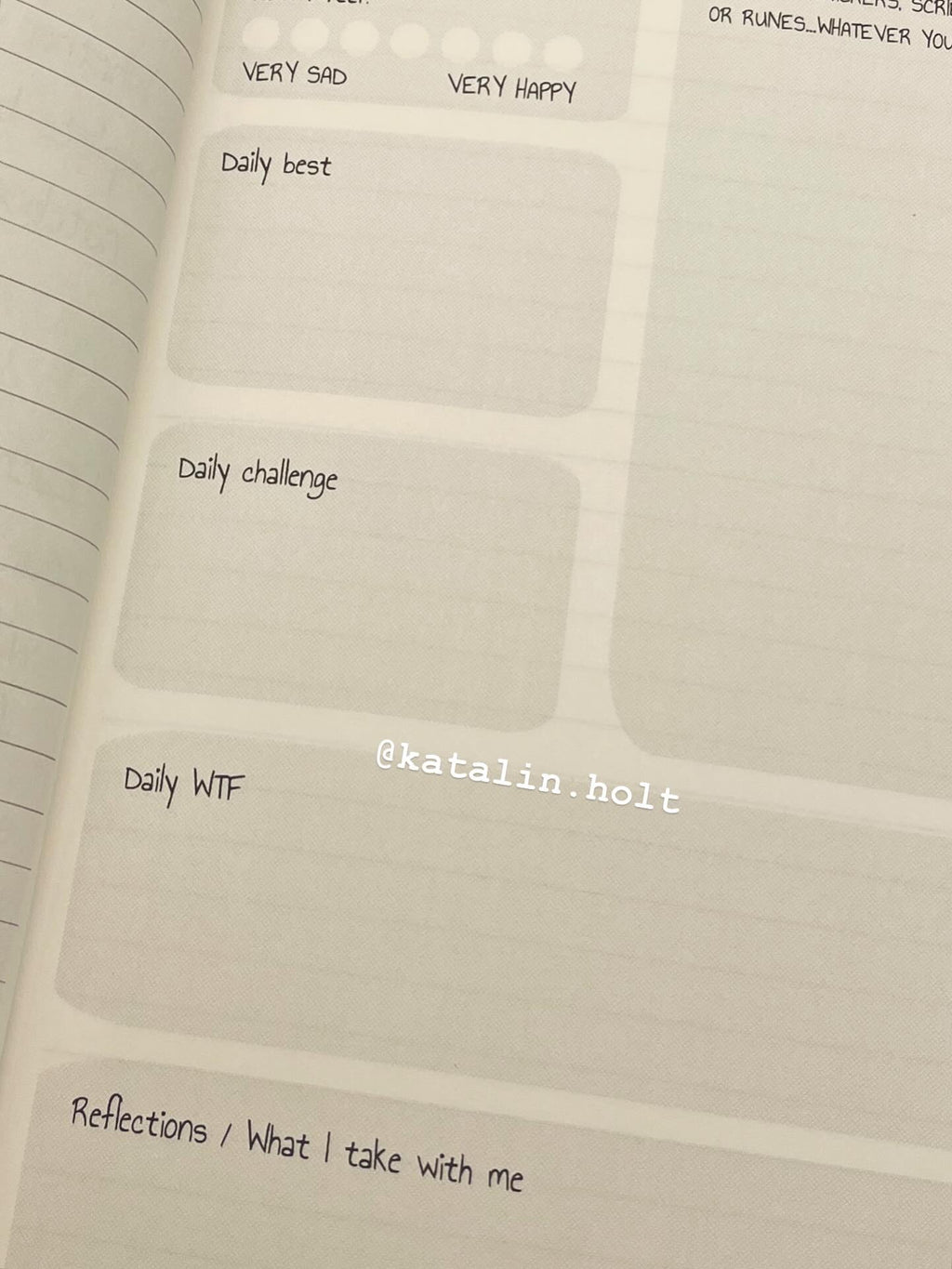 Daily Journal - Reflektionsdagbok
