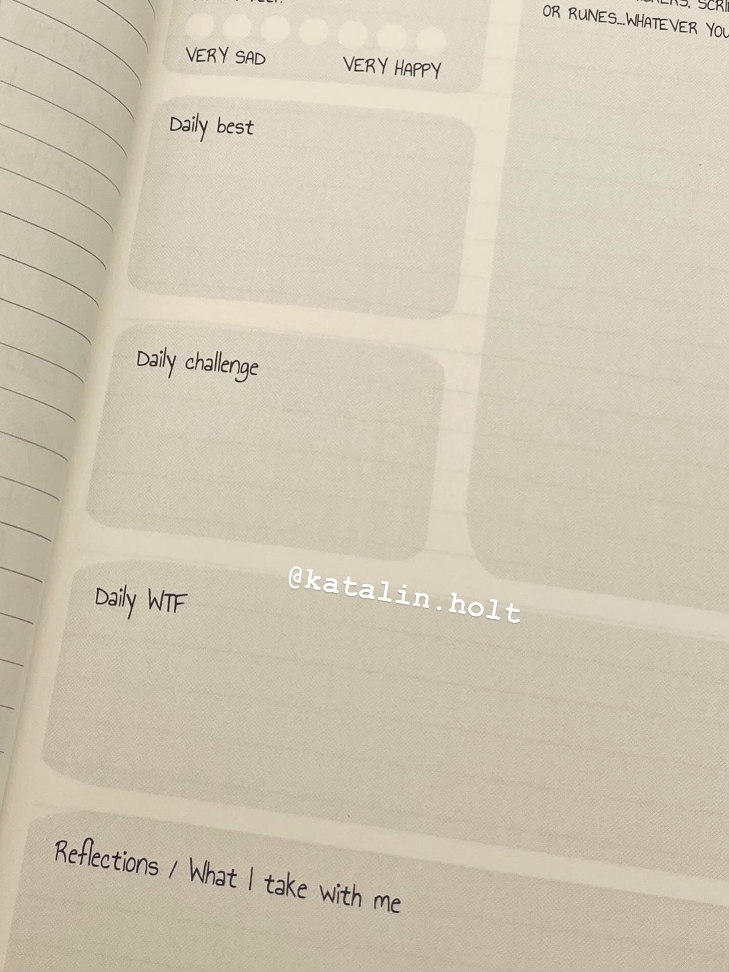 Daily Journal - Reflektionsdagbok