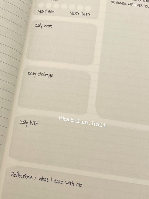 Daily Journal - Reflektionsdagbok