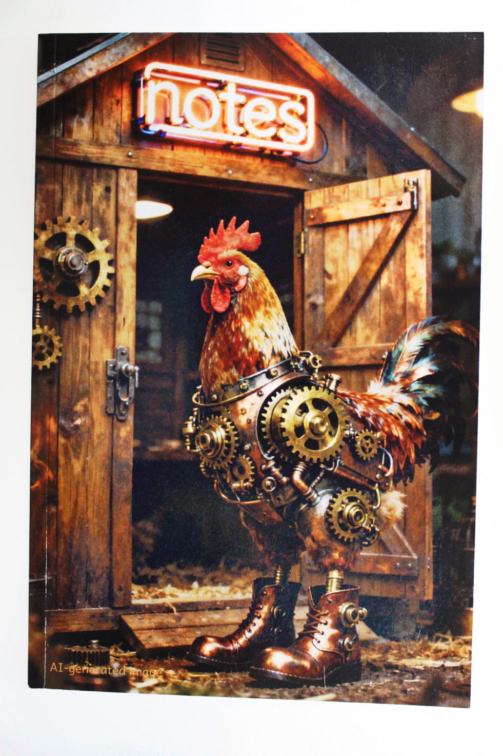 Steampunk Farm Notebook