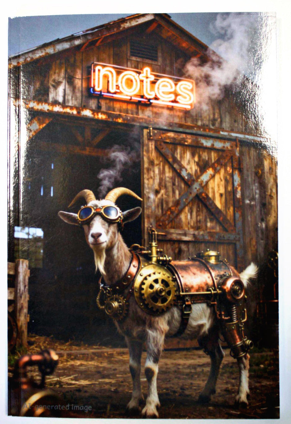 Steampunk Farm Notebooks