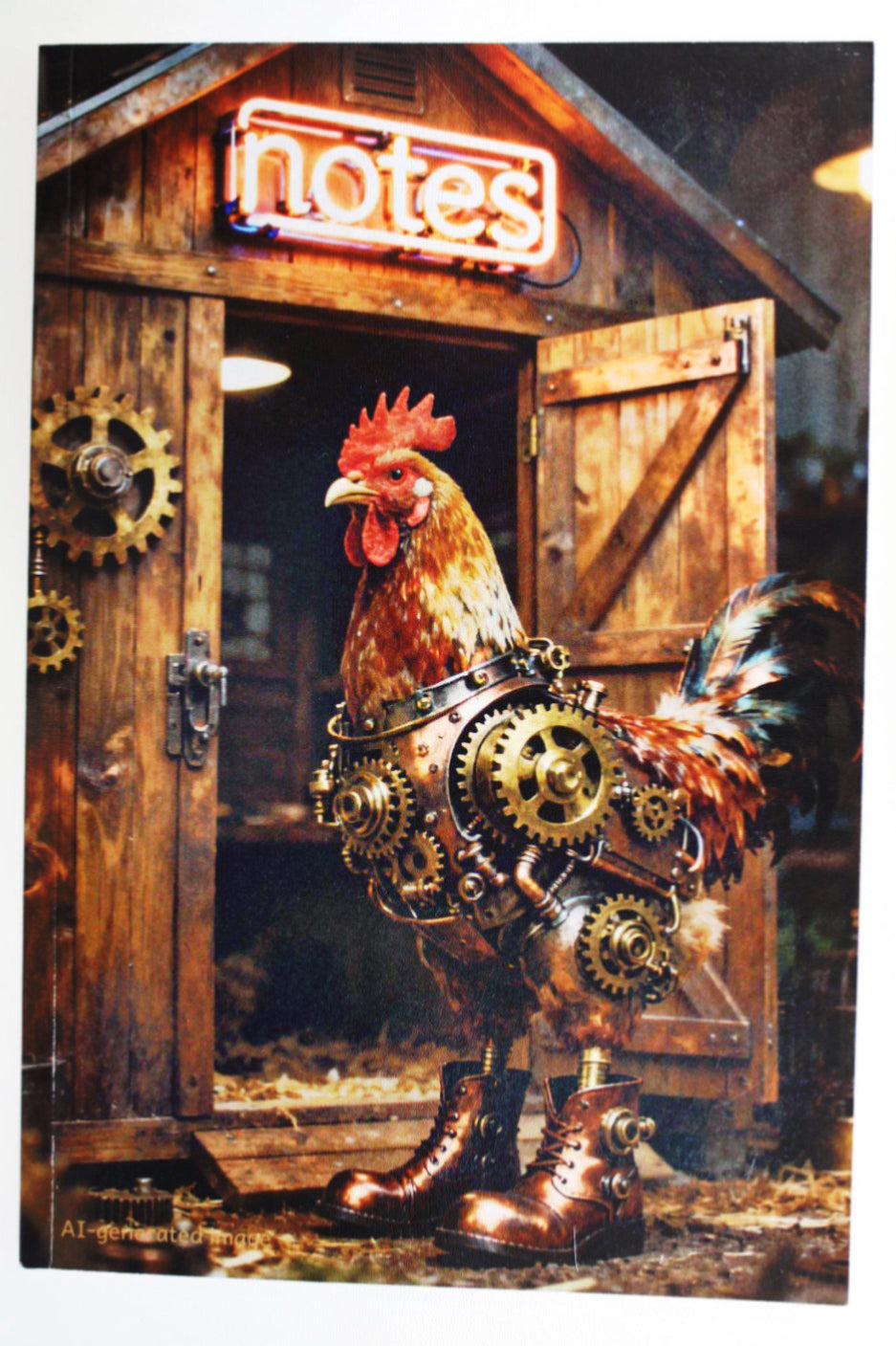 Steampunk Farm Notebooks